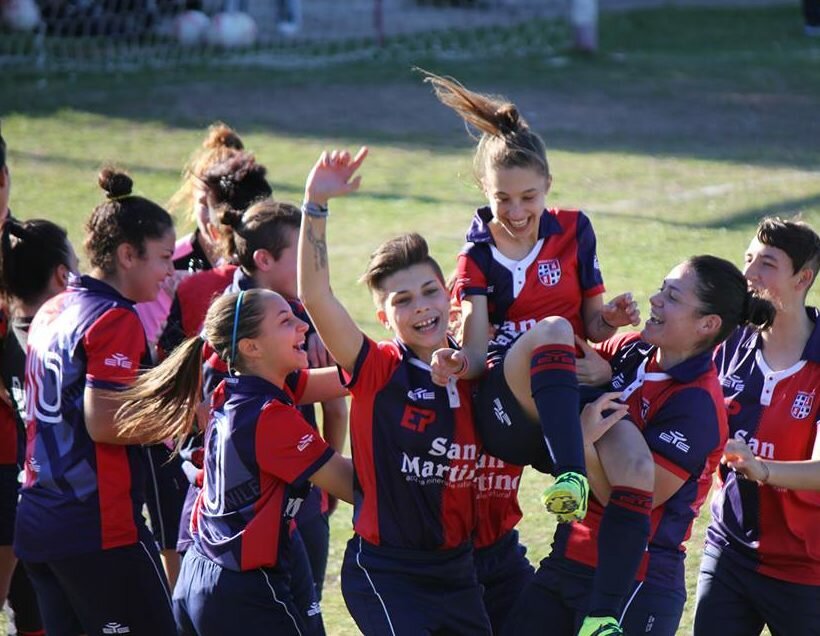 Le ragazze della Torres protagoniste della promozione in Serie B