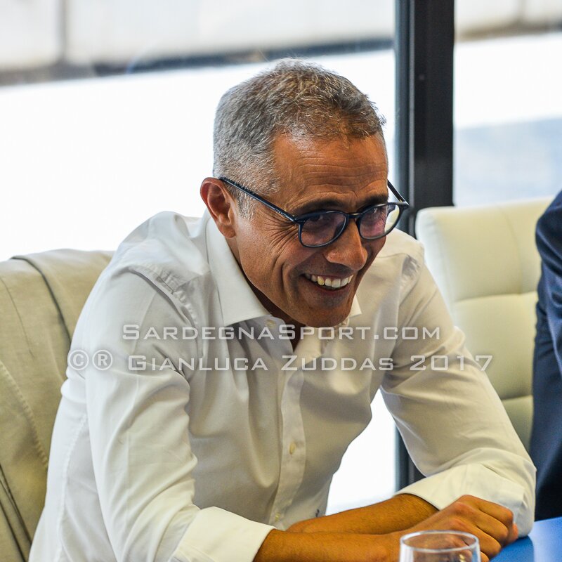 Giovanni Zucca, presidente della Cagliari Dinamo Academy (foto: Zuddas)