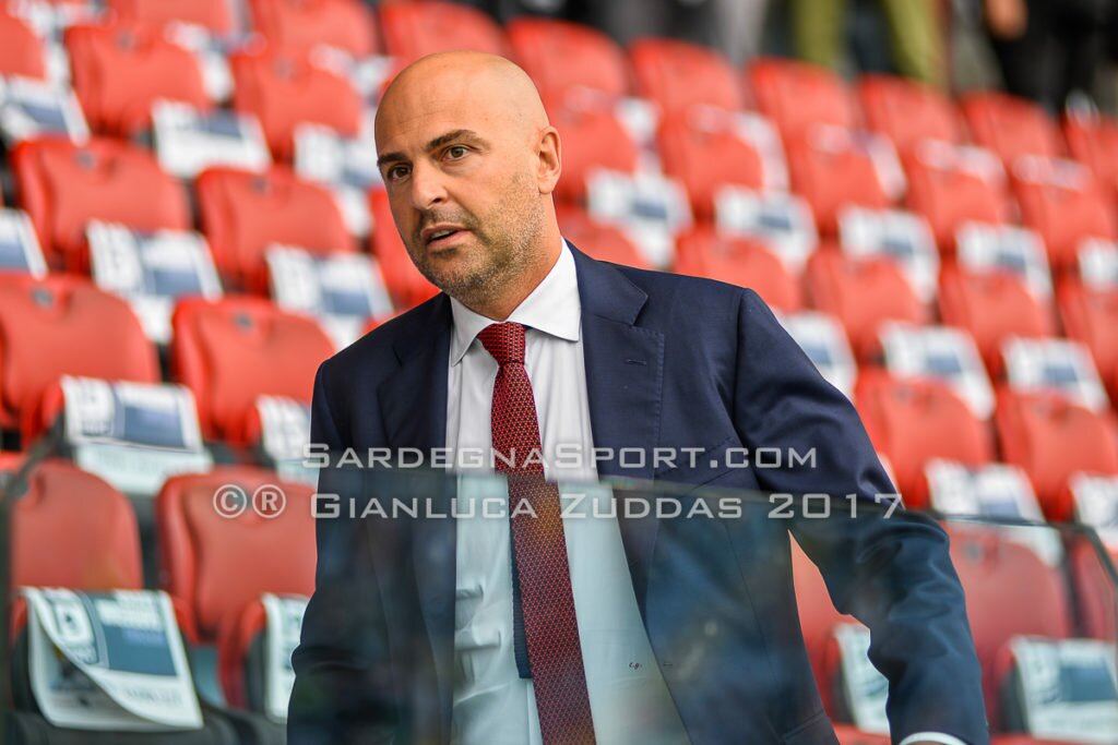 Tommaso Giulini, presidente del Cagliari (foto: Zuddas)