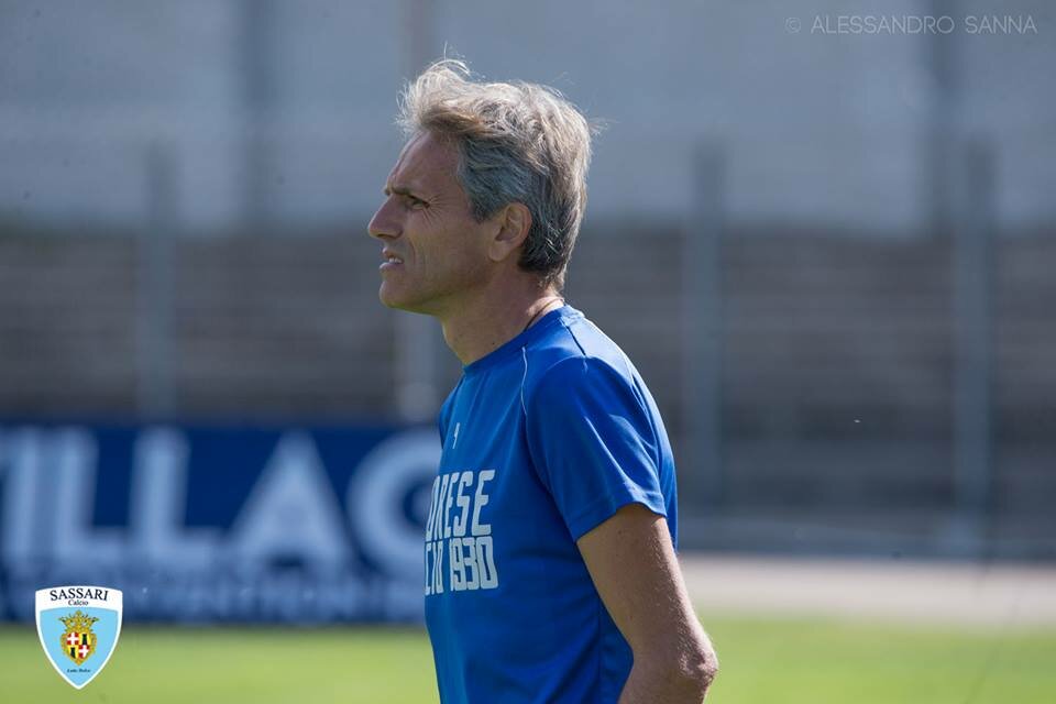 Massimo Agovino, tecnico della Nuorese