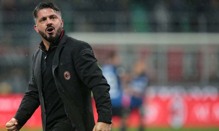 Milan, Gattuso: “Non ricordo azioni nitide del Cagliari”