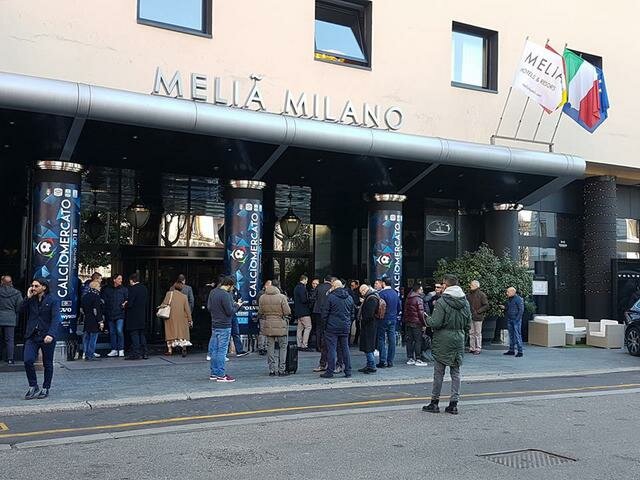 L'Hotel Melià, sede del calciomercato 2018