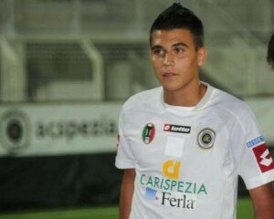 Nicolas Izzillo, attaccante maddalenino in forza al Messina