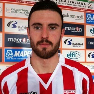 Mirko Drudi, difensore centrale del Forli. (fonte: sportromagna.blogspot.com)