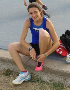 Alessandra Marceddu, velocista del Cus Cagliari