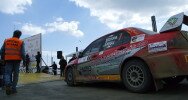 La vettura di Francesco Marrone e Francesco Fresu, 4° assoluti al Rally di Cagliari
