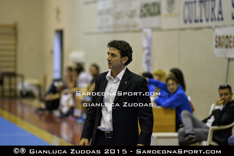 Antonello Restivo, allenatore del CUS Cagliari