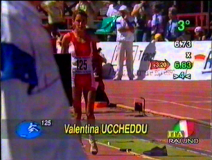 Uccheddu in un'immagine televisiva del 1993