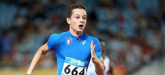 Europei Under 20, Filippo Tortu “passeggia” nella semifinale dei 100