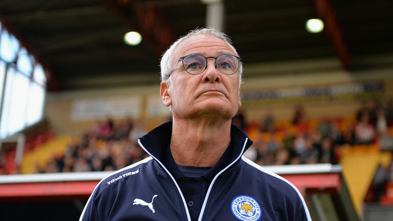 Claudio Ranieri, allenatore campione d'Inghilterra in carica