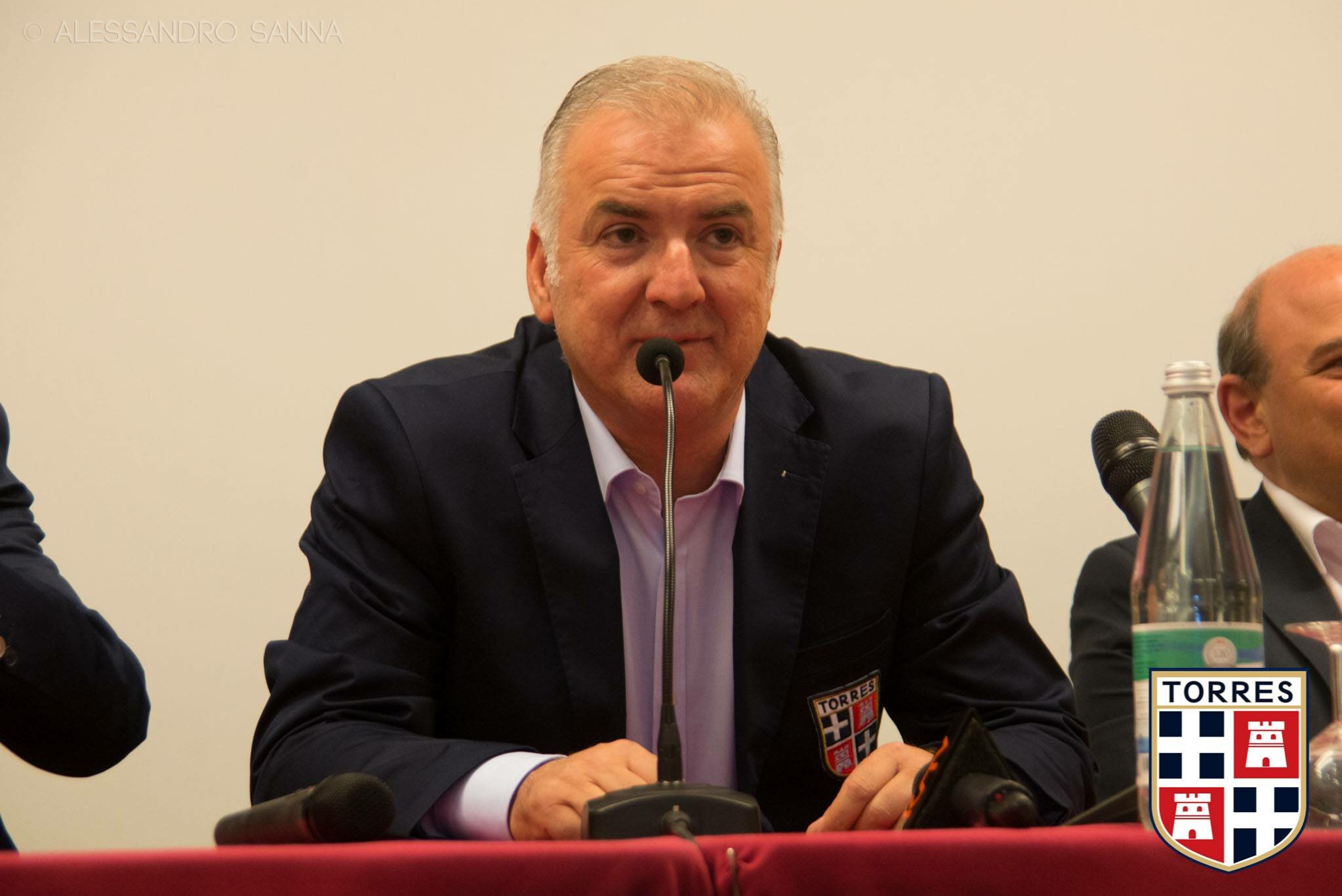 Salvatore Sechi, presidente della Torres (foto: seftorrescalcio)