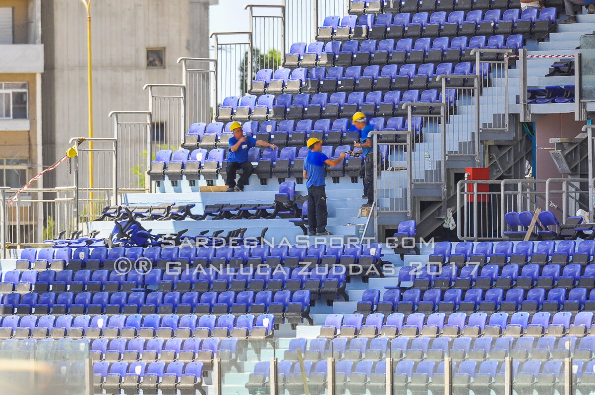 📸 Sardegna Arena, la Main Stand si arricchisce