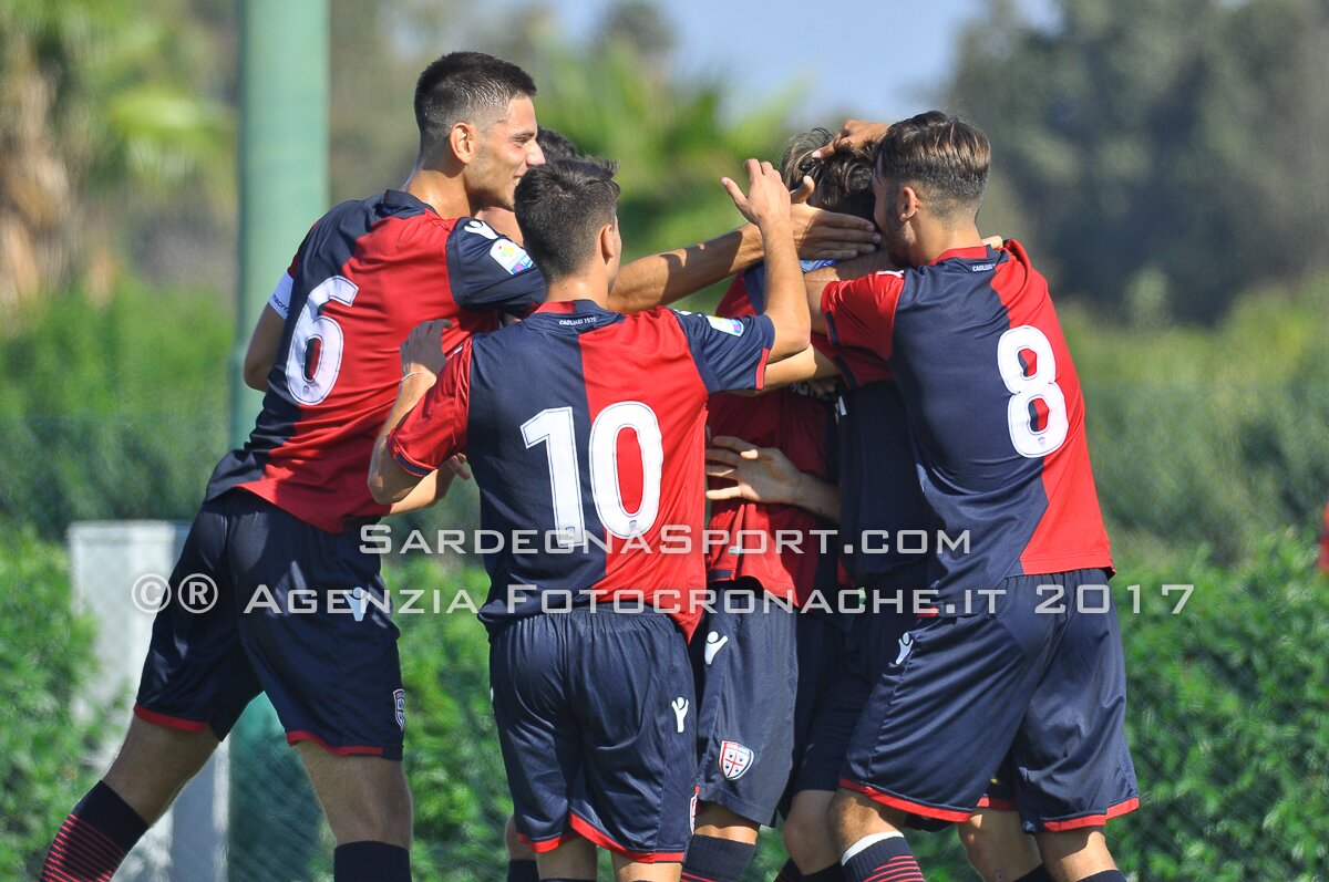 28 ottobre 2017, Assemini, Calcio, Campionato Primavera, Cagliari vs Pescara
